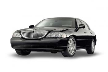 Black Lincoln Sedan Black Lincoln Sedan
